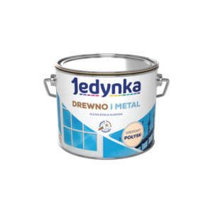 Jedynka Drewno i Metal Połysk Kremowy 2,5L