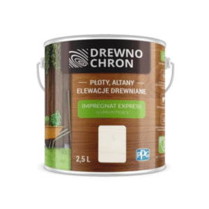Drewnochron Impregnat Express Biały 2,5l
