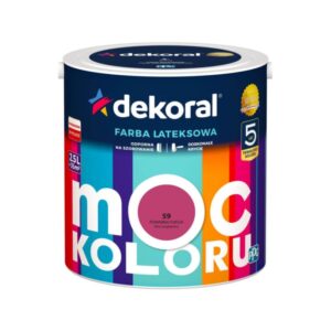 Dekoral Moc Koloru Powabna Fuksja 5l