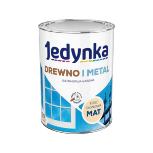 Jedynka Drewno i Metal Mat Kość Słoniowa 0,9L