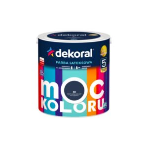Dekoral Moc Koloru Marynarski Granat 2,5l