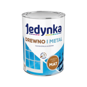 Jedynka Drewno i Metal Mat Orzech Jasny 0,9L