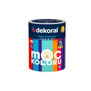 Dekoral Moc Koloru Migdałowy 5l