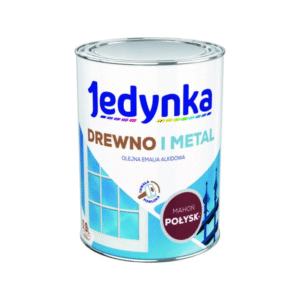 Jedynka Drewno i Metal Połysk Mahoń 0,9L