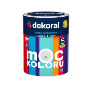 Dekoral Moc Koloru Lekko Szary 5l