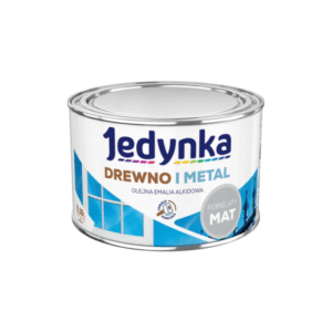 Jedynka Drewno i Metal Mat Popielaty 0,36L