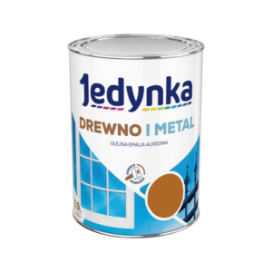 Jedynka Drewno i Metal Połysk Orzech Jasny 0,9L