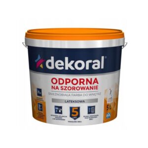 Dekoral Akrylit W Lateksowa Farba Do Wnętrz 5l