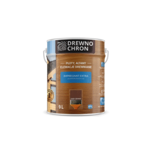 Drewnochron Impregnat Extra Powłokotwórczy Dąb Ciemny 9l