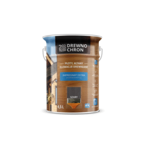 Drewnochron Impregnat Extra Powłokotwórczy Szary 4,5l