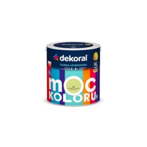 Dekoral Moc Koloru Groszkowy Pastelowy 2,5l