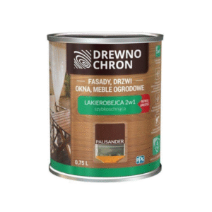 Drewnochron Lakierobejca 2W1 Palisander Ciemny 0,75l