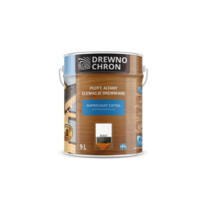 Drewnochron Impregnat Extra Powłokotwórczy Biały 9l