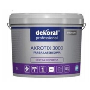 Dekoral Professional Akrotix 3000 Ag+ Biały 10l
