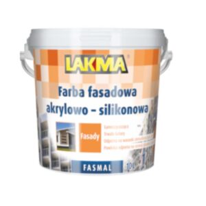 Lakma FASMAL Farba fasadowa - biała 4l