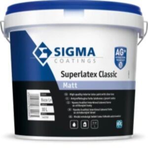 Sigma Superlatex Classic Mat Biały 10l