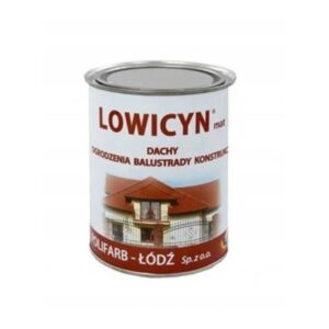 Polifarb Łódź LOWICYN Czarna RAL9005 10l