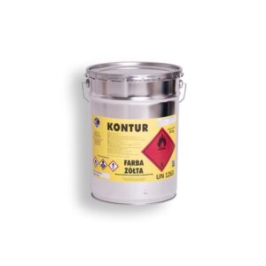 Kontur Farba drogowa do jezdni ŻÓŁTY 33KG