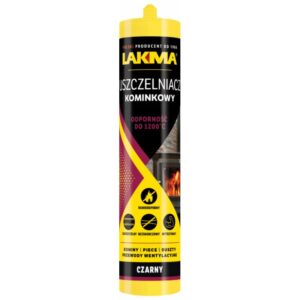 Lakma Uszczelniacz kominkowy czarny 1200 C 0,28l