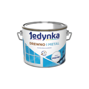 Jedynka Drewno i Metal Połysk Biały 2,5L